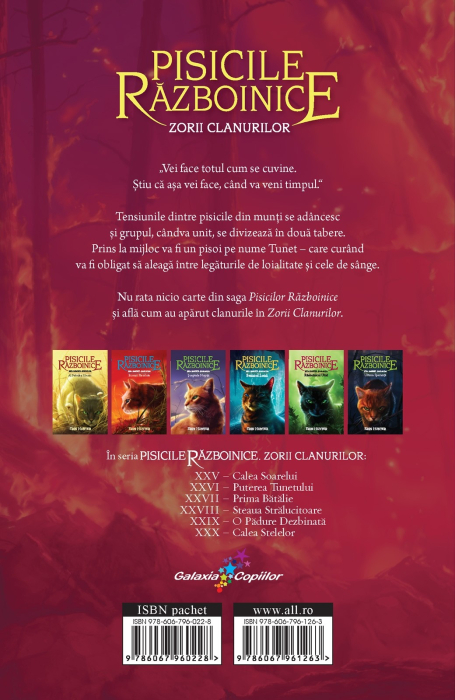 Cartea 26 Pisicile Războinice. Zorii clanurilor: Puterea Tunetului [2]