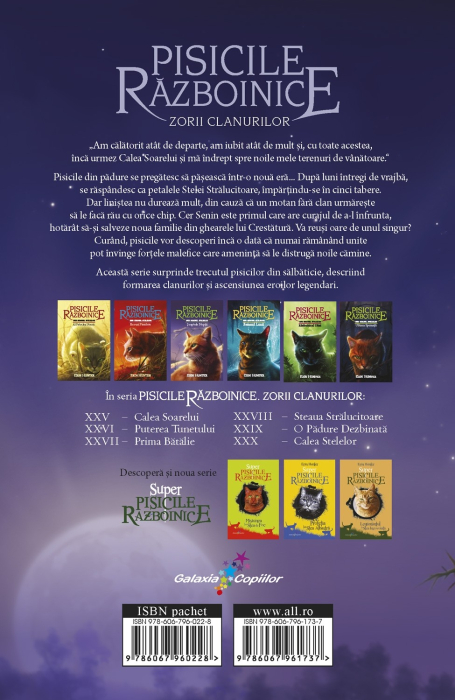 Cartea 30 Pisicile Războinice. Zorii Clanurilor: Calea Stelelor [2]