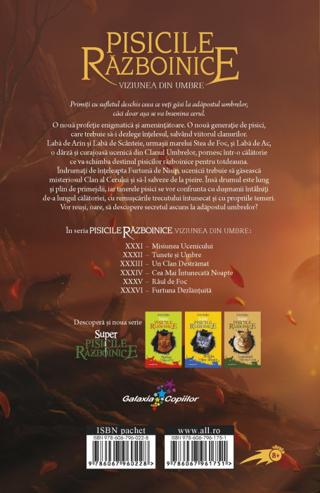 Cartea 31 Pisicile Războinice. Viziunea din umbre: Misiunea Ucenicului [2]