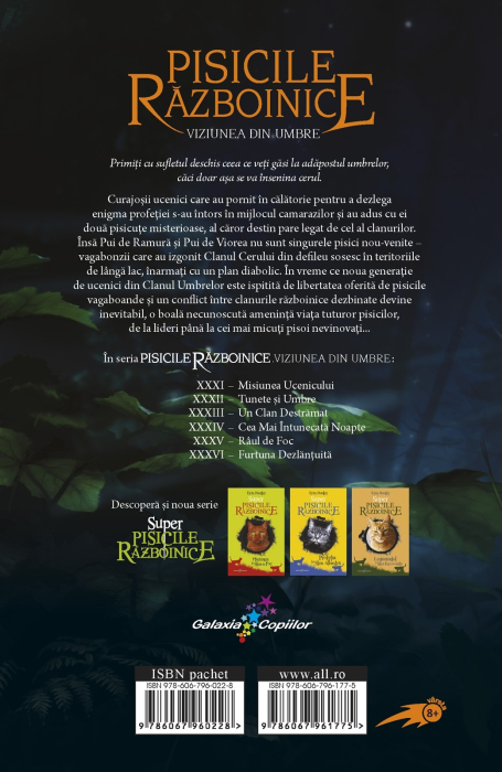 Cartea 32 Pisicile Războinice. Viziunea din umbre: Tunete și Umbre [2]