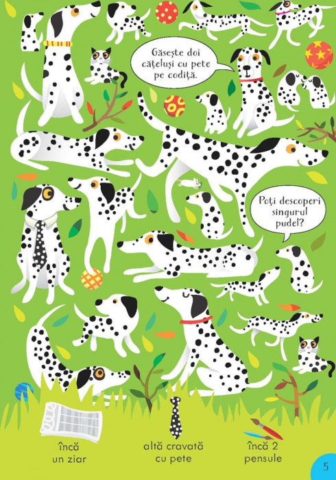 Cauta si gaseste. Caini si pisici (Usborne) [5]
