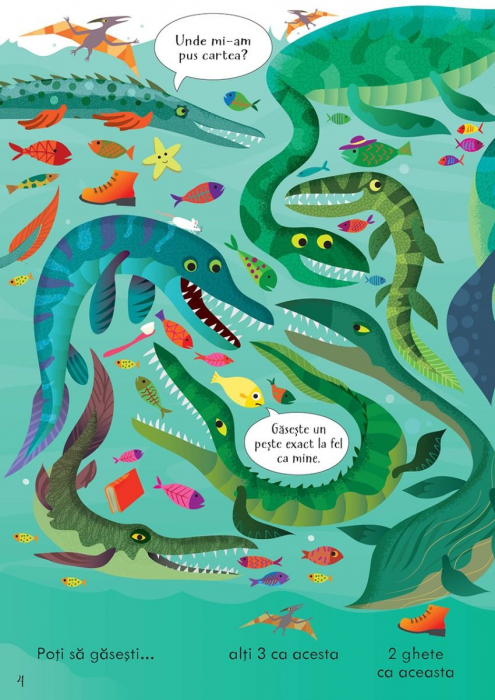 Cauta si gaseste. Dinozaurii (Usborne) [5]