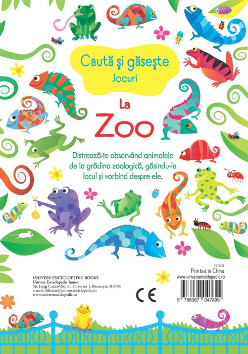 Cauta si gaseste. La Zoo (Usborne) [6]