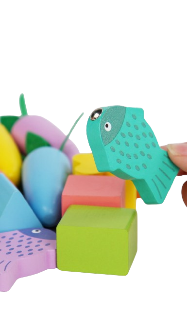 Centru din lemn educativ Montessori, Cub activitati bebelusi 8 in 1, forme geometrice, viermisori, pestisori, morcovi, sireturi, ceas, morcovi, 3 ani + [11]