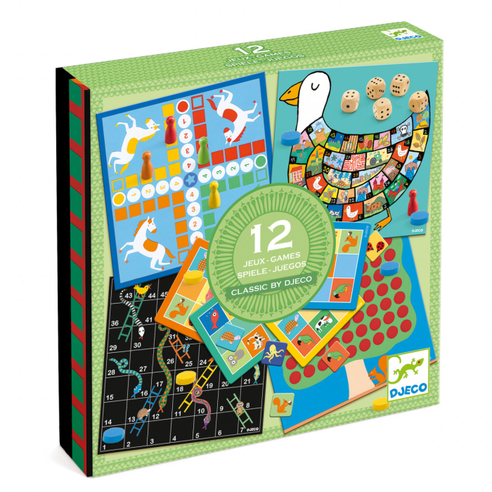 Colectia de 12 jocuri clasice, Djeco [2]