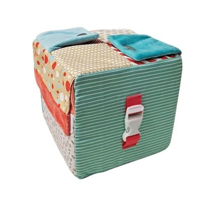 Cub de jucarie bebelusi pentru dezvoltare motricitate, 12 luni+, 15x15x15 cm [1]