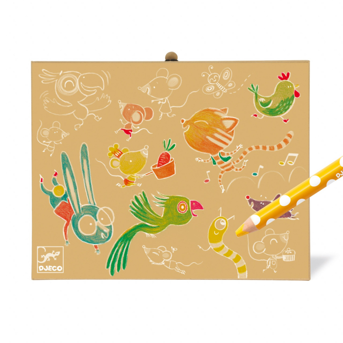 Cutie culori pentru primele desene, Djeco [5]