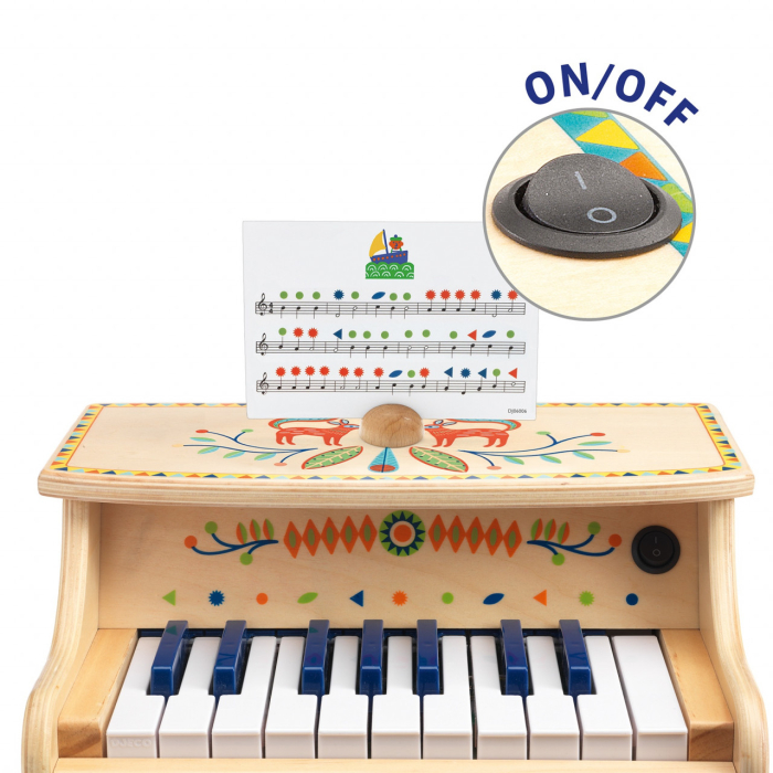 Instrument muzical Pian electronic Djeco [6]