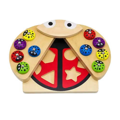 Joc 2 in 1  de pescuit si sortare,  Montessori, Gargarita, 2 ani+ [6]