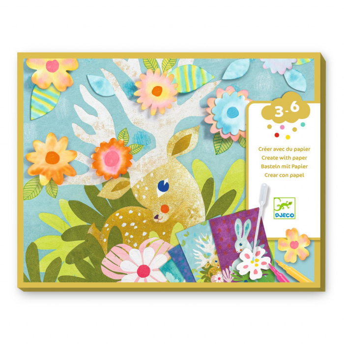 Joc creativ de decorat cu hartie, Djeco [2]