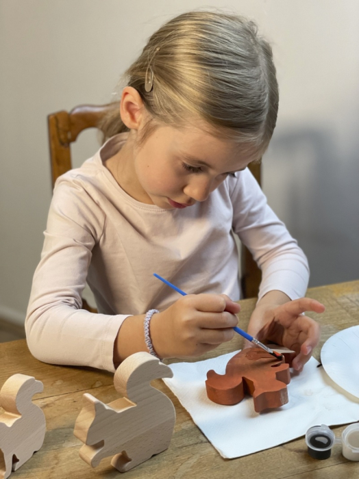 Joc creativ de pictat Familia de veverite, Egmont Toys [2]