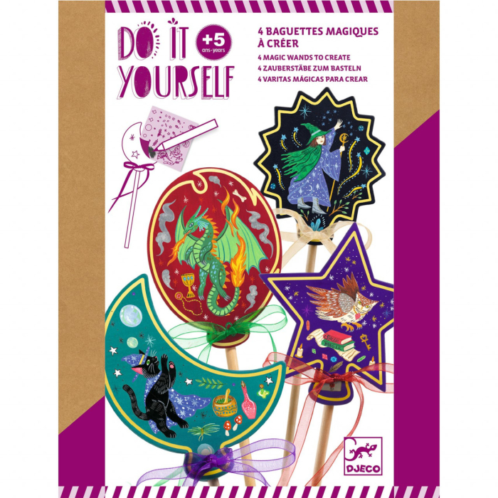 Joc creativ DIY Baghete magice, Djeco [2]