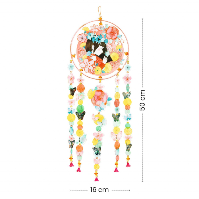 Joc creativ DIY decoratie mobila Fluturi dansatori, Djeco [6]