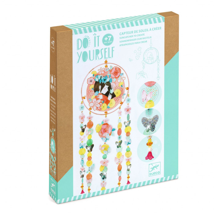 Joc creativ DIY decoratie mobila Fluturi dansatori, Djeco [2]