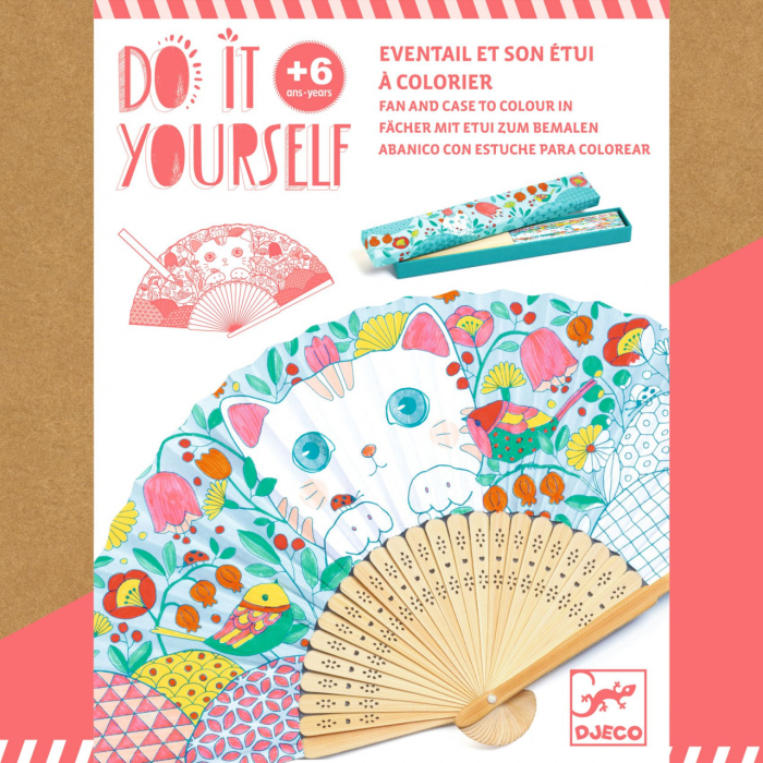 Joc creativ DIY evantai Koneko, Djeco [10]