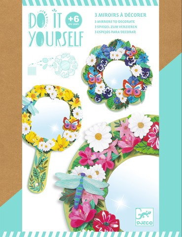 Joc creativ DIY Oglinzi inflorate, Djeco [4]