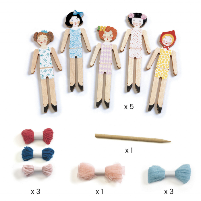 Joc creativ DIY Papusi pentru vise senine, Djeco [5]