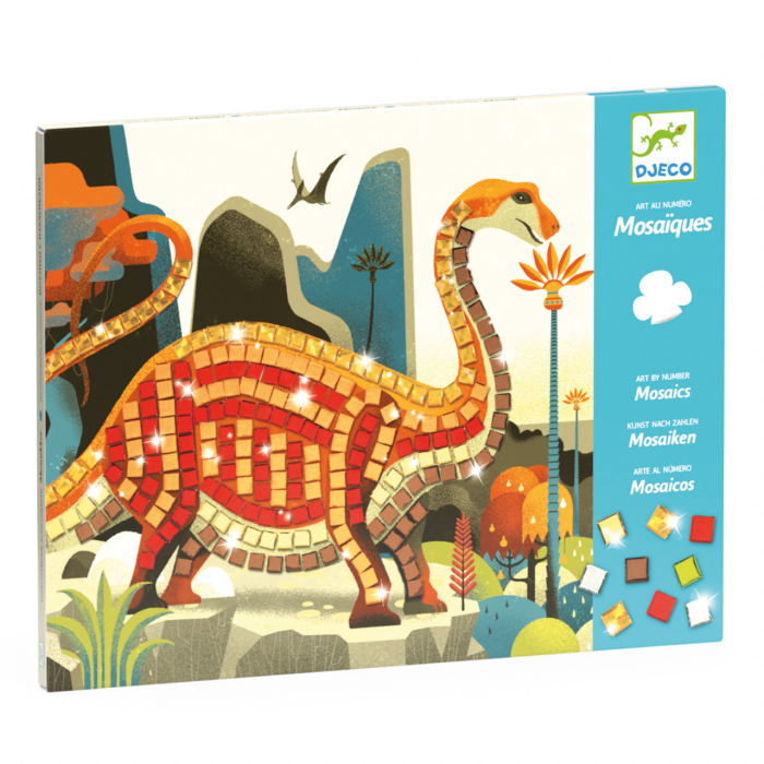 Joc creativ mozaic Dinozauri, Djeco [2]