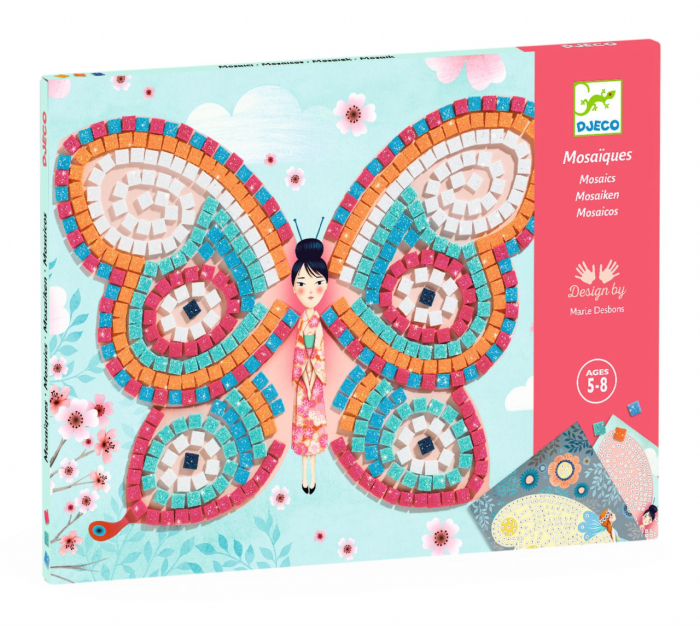 Joc creativ mozaic Fluturi, Djeco [2]