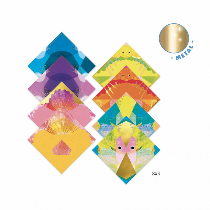Joc creativ origami Creaturi marine, Djeco [3]