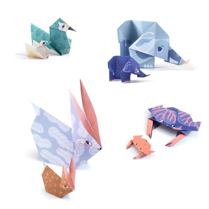 Joc creativ origami Familii de animale, Djeco [6]