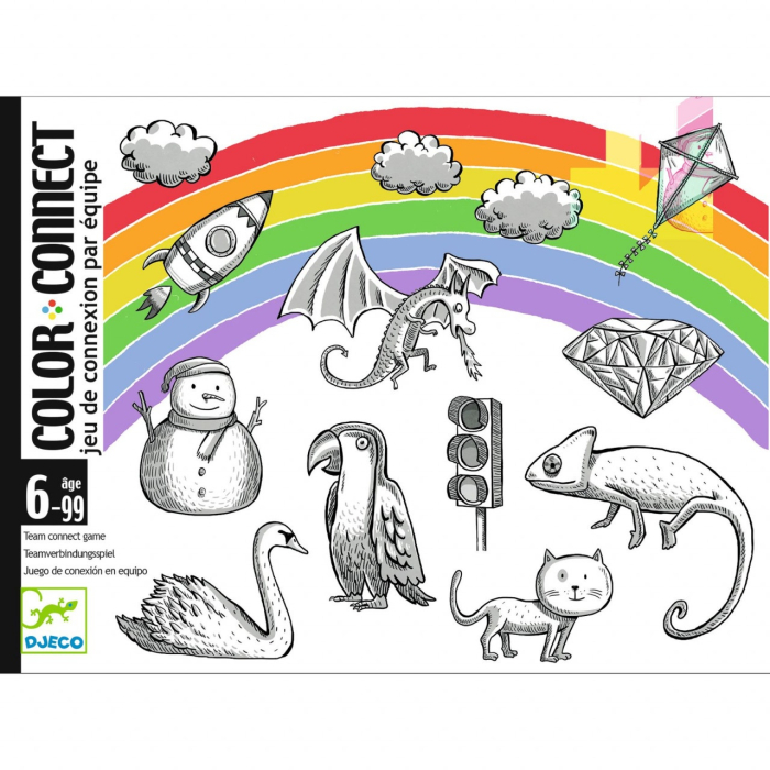 Joc de carti Color connect, Djeco [8]