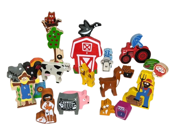 Joc de imbinare din lemn, tetris ferma animalelor [3]
