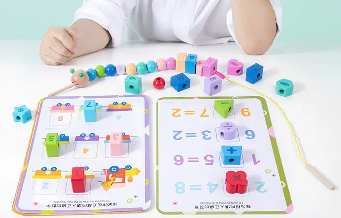 Joc de insiruit cifre si forme, Omida cu operatiuni educative cu planse, 3 ani+ [4]