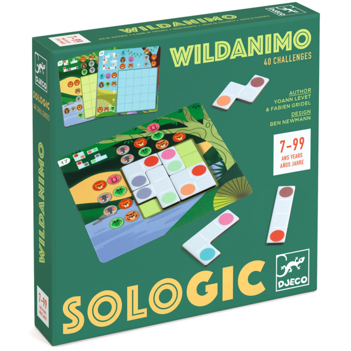 Joc de logica Animale salbatice, Djeco [2]