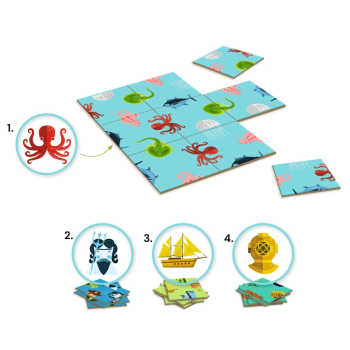 Joc de logica Impossiblo Ocean, Djeco [3]