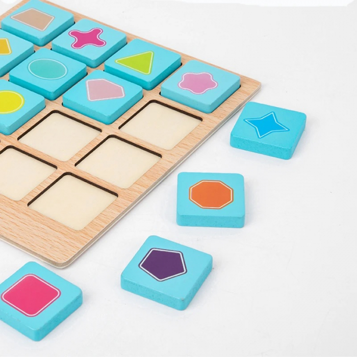 Joc de memorie si inteligenta din lemn Instant Memory Card, + 3ani [3]