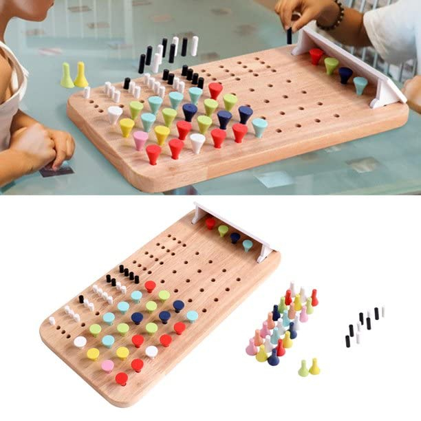 Joc de Memorie si Inteligenta, Mastermind pentru Copii si Adulti, Montessori, 146 piese, + 7 ani, EduJucarii [3]