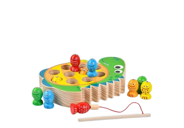 Joc de pescuit magnetic Dinozaur, Dinosaur fishing game - Ohye [3]