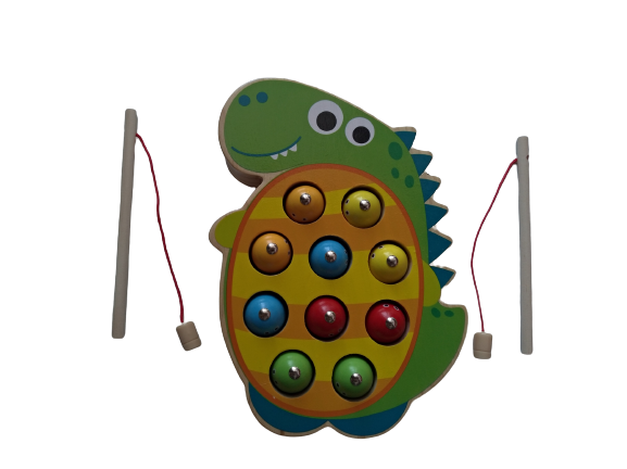 Joc de pescuit magnetic Dinozaur, Dinosaur fishing game - Ohye [8]