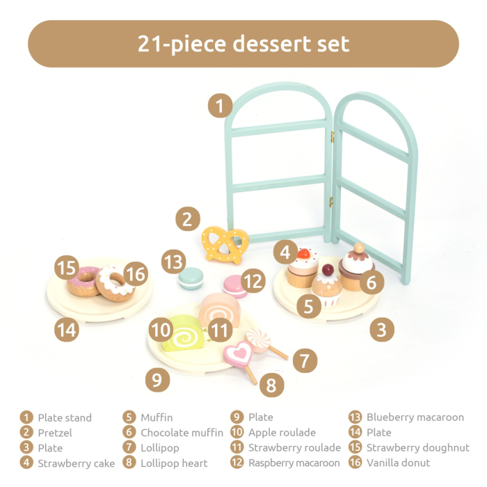 Joc de rol Raftul cu deserturi, UMU Toys [3]