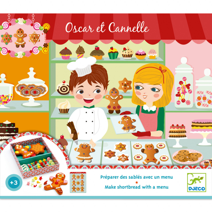 Joc de rol Set de patiserie Oscar si Cannelle, Djeco [5]