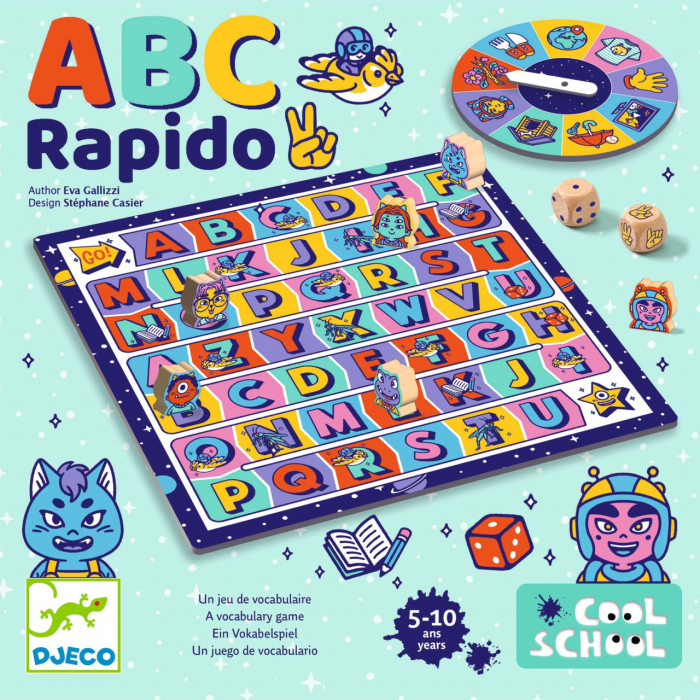 Joc educativ ABC Rapido, Djeco [4]