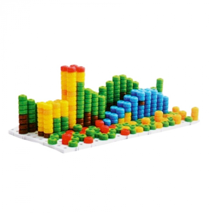 Joc educativ de dezvoltare a imaginatiei si creativitatii, Mozaic 2D, 3D,  3 ani+, Edujucarii [6]