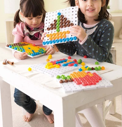 Joc educativ de dezvoltare a imaginatiei si creativitatii, Mozaic 2D, 3D,  3 ani+, Edujucarii [17]
