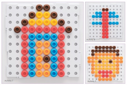 Joc educativ de dezvoltare a imaginatiei si creativitatii, Mozaic 2D, 3D,  3 ani+, Edujucarii [11]