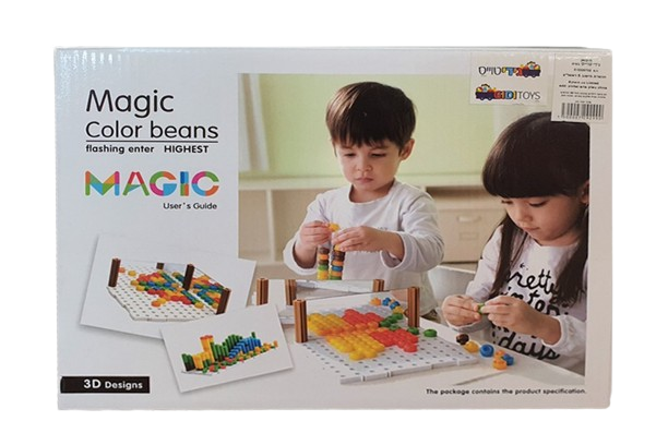 Joc educativ de dezvoltare a imaginatiei si creativitatii, Mozaic 2D, 3D,  3 ani+, Edujucarii [1]
