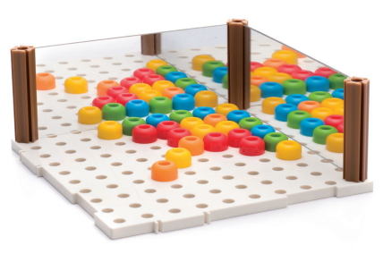 Joc educativ de dezvoltare a imaginatiei si creativitatii, Mozaic 2D, 3D,  3 ani+, Edujucarii [9]