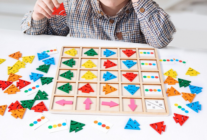Joc educativ de dezvoltare,  Cognitive Direction, 28 forme, EduJucarii, 3 ani+ [5]