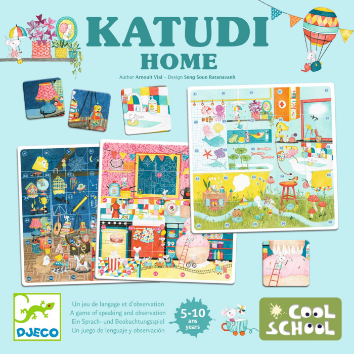 Joc educativ Katudi Acasa, Djeco [6]