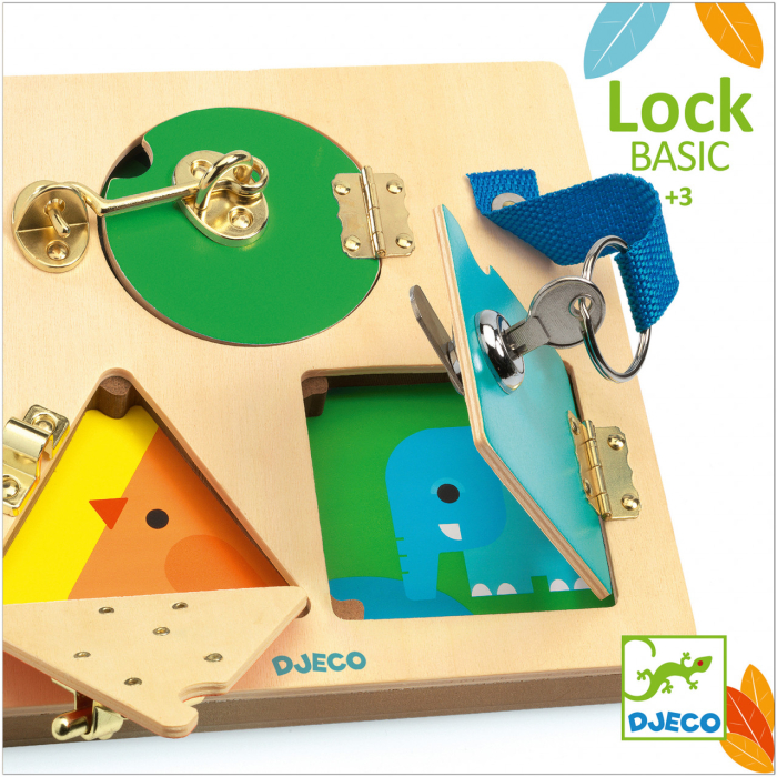 Joc educativ Lock Basic, Djeco [4]