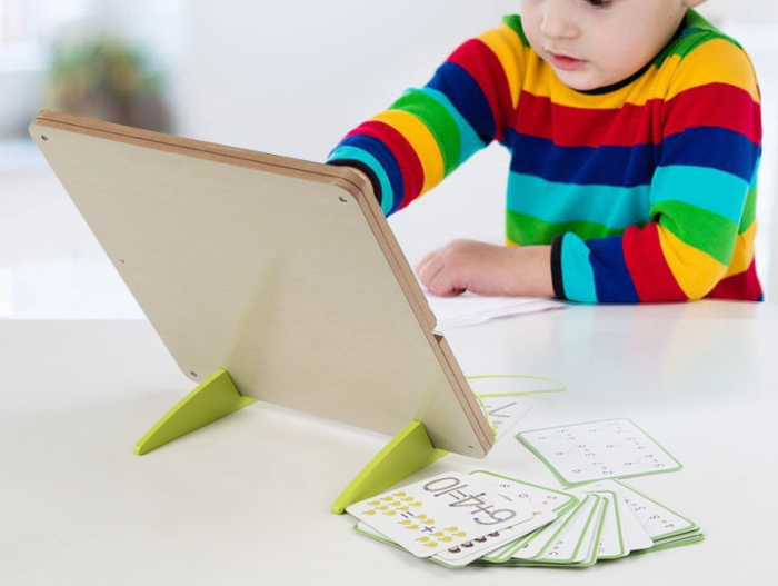 Joc educativ magnetic pentru copii, Labirint magnetic, Limba romana, Educatia timpurie a culorilor si matematicii, 3 ani+, Edujucarii [6]