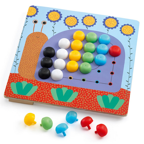 Joc educativ Mozaic primo, Djeco [5]