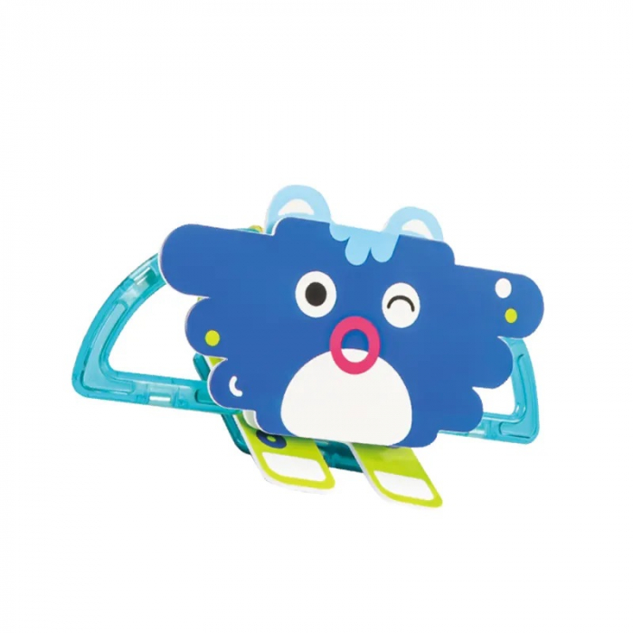 Joc Educativ si Creativ, Set magnetic de construit cu animalute, 98 Piese, 3 ani+ [7]
