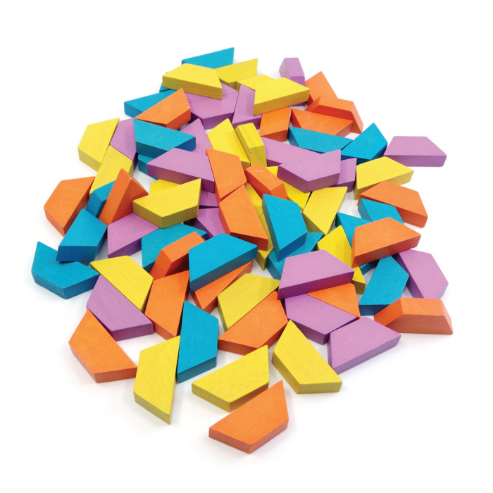 Joc educativ tip mozaic cu forme trapezoidale, Explorare [3]