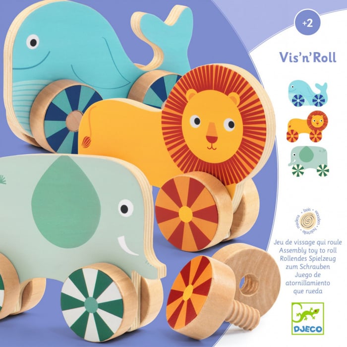 Joc educativ Vis-n-roll, Djeco [2]